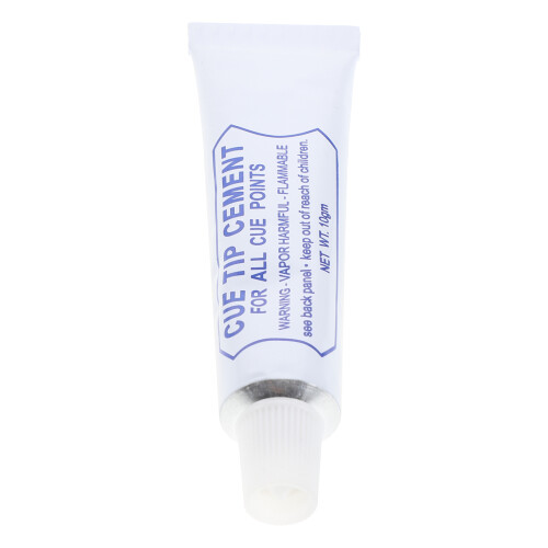 2Pcs White Epoxy Pool Cue Tip Glue Quick-Drying Strong Billiard Repair
