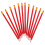 48Pcs Red Erasable Colored Pencils Hexagonal Wood Plastic for Home Use 1