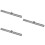 3Pièces Cadres De Métal Gris Fermeture Clasp Confortable 7