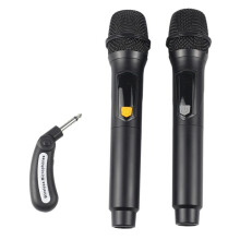 Microfone Sem Fio Portátil 2.4G Microfone de Mão para Apresentações em Palcos Ao Ar Livre e Canto