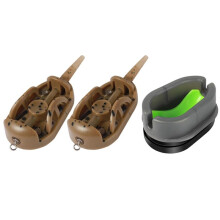 Carp Fishing Method Feeders,Fishing Feeders with Quick Realease Mould,Carp Fishing Accessories 20g+30g+Mould