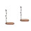 2Pcs Multi-Color Mug Bracket Iron Wood Cup Holder for Bathroom 4