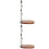 2Pcs Multi-Color Mug Bracket Iron Wood Cup Holder for Bathroom 5