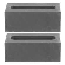 2Pièces Outils Fusion Métal Graphite Résistants Pour Production