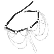 3Pcs Multi Metal Chain Waist Belt Women Durable Tassel Party Jewelry