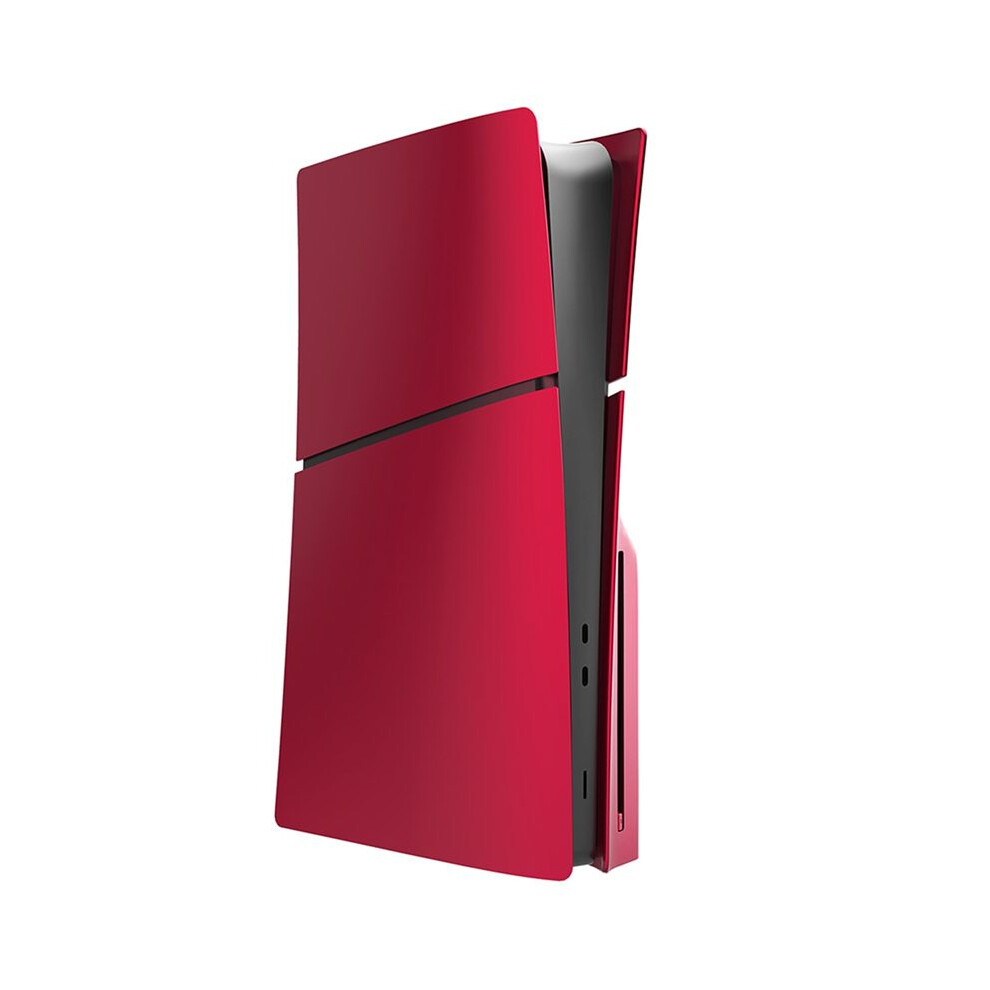For 5 Slim Hard Plastic Faceplate Shell Replacement Plate Cover For Ps5 Console Disc Version Red 6032000443451
