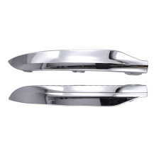 1Pair New 32227902 32227903 Rear Bumper Molding Chrome Trim Strip for XC60 MK2 2022-2023 Rear Grille Bright Strip
