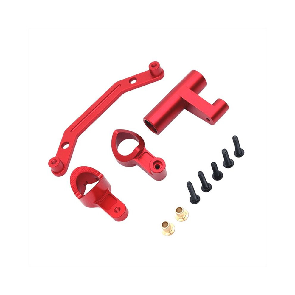 Rc Car Upgrade Front Steering Assembly Kit For Mjx 1/7 7303 Rc Car Accessories Red 4713101968532