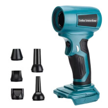 Ventilador Turbo Portátil Violent Jet Blower para , Ventilador Portátil Sem Fio com Bateria de Íons de Lítio de 18 V