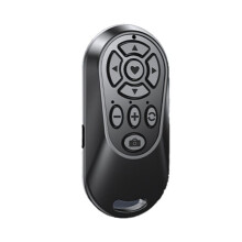 Telecomando Wireless Compatibile con , Pulsante di Controllo, Autoscatto, Scatto 'Otturatore, per Fotocamera, Telefono, Nero