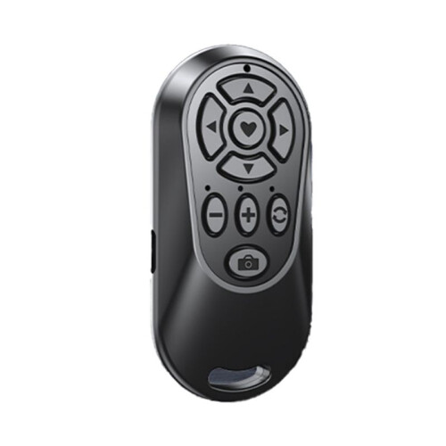 Wireless -Compatible Remote Control Button Controller Self-Timer Camera Stick Shutter Release Phone Black