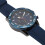 Reloj cronógrafo de cuarzo azul impermeable, 47mm 7