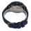 Reloj cronógrafo de cuarzo azul impermeable, 47mm 8