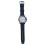 Reloj cronógrafo de cuarzo azul impermeable, 47mm 15