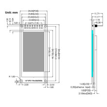 1.9Inch IPS Full Angle TFT Display Screen LCD Screen Color Display Module SPI Serial Port High-Definition 170x320 ST7789
