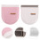 2Pcs Plastic Braces Box for Travel Compact Slim Retainer Storage Case 9