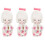 3Pièces Mini Poupées Kimono Bois Décor Japonais Pour Table 6