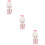 3Pièces Mini Poupées Kimono Bois Décor Japonais Pour Table 11