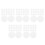 1500Pcs White Foam Candle Wick Stabilizers Double-Sided Adhesive Dots 6