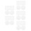 1500Pcs White Foam Candle Wick Stabilizers Double-Sided Adhesive Dots 9
