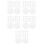 1500Pcs White Foam Candle Wick Stabilizers Double-Sided Adhesive Dots 10