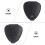 2Pièces Coffret -Médiators Noir Durable Pour Guitare Et Ukulélé 6