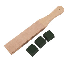 Leder Strippen Kit Werkzeug Leder Strop Board 3 Packungen Leder SchäRfen Poliermasse Hone MesserschäRfer