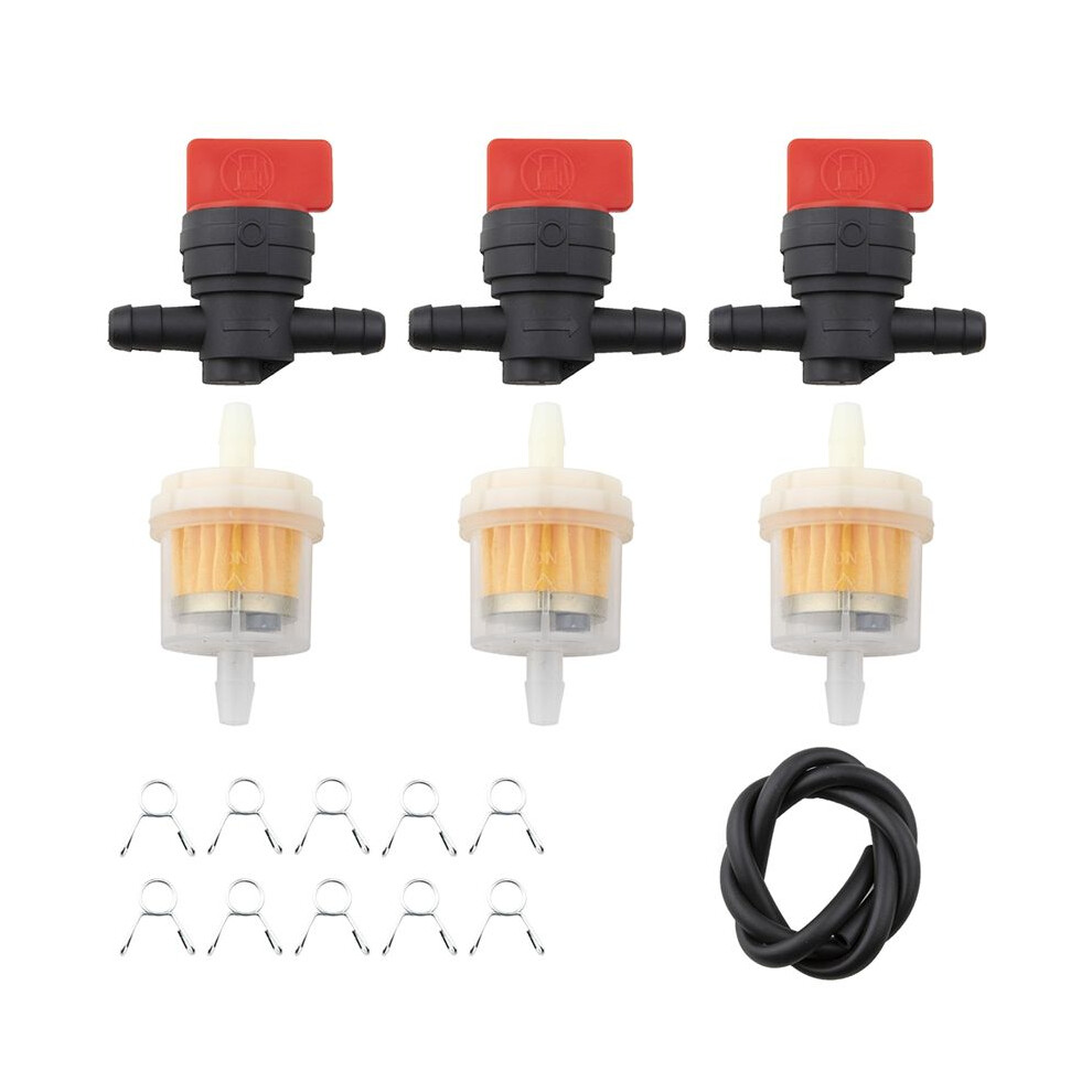 Fuel Shut-Off Valve Fuel Filter Intake Hose Kit 698183 Small Engine Lawn Mower Parts 4713405688464