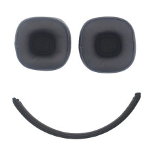 Ear Pads for Major5 Headphone Ear Cushions Soft Headphone Cushion Cover Headband Repair Parts Black
