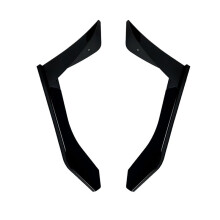 Front Bumper Lip Corner Spoiler Winglet Splitters for  Mustang MK6.5 2018-2023 Accessories Black