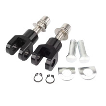 Motorcycle Rear Passenger 39MM Footpeg Mount Bracket Rear Foot Peg Support Bracket for  Softail Low Rider