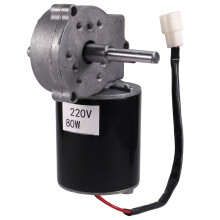 80W Gear Motor Electric Reductor Motor Reduction Variable Speed 70kg Load 220RPM Motor