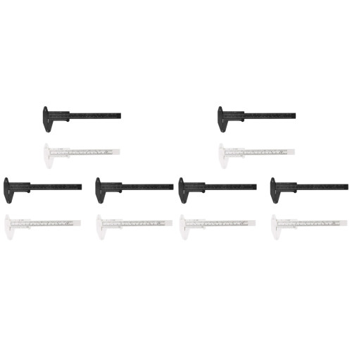 12St Compacte Mini Caliper Kunststof Met Meetbereik 1