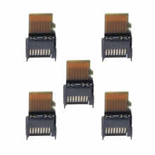 5pcs Micro- TF Reader Memory Card Kit Male to Female Extension Adapter Extender for Car GPS Phone