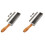 2Pièces Moule De Raffinage Métal Solide Avec Couleur Mixte 5