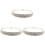 3Pièces Bracelets Déco Argenté Confortable Pour 2
