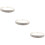 3Pièces Bracelets Déco Argenté Confortable Pour 9
