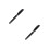 2Pièces Stylos Plume Métal Assortis Pratique 2