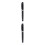 2Pièces Stylos Plume Métal Assortis Pratique 3
