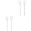 2Paires Mains Squelettes Multiusage Décor Halloween 5