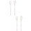 2Paires Mains Squelettes Multiusage Décor Halloween 9