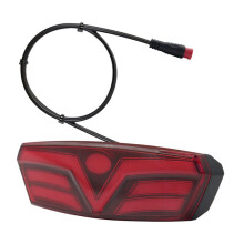 LED Mountain Bike BagażNik Lekki Wodoodporny Rower Tylne Siedzenie Odblaskowe Tylne śWiatłO Night Ridding OstrzeżEnie O BezpieczeńStwie