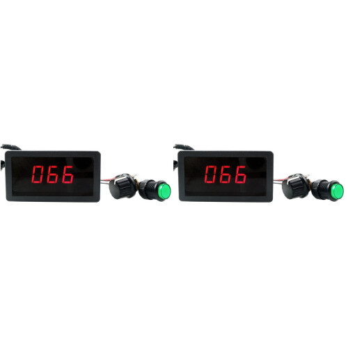 2Pièces Contrôleur LED Dc Noir 240W Pwm Progressif 1