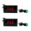 2Pièces Contrôleur LED Dc Noir 240W Pwm Progressif 5