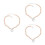 3Pièces Bijou Pour Animal En Perles Pour 7
