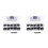 2Ensembles Vis Ordinateur M2.5 Acier Carbon Résistante Noire 3