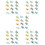 60Pièces Figurines Animales Éducatives Simulation Durable Pour Enfants 9