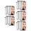 20Paires Autocollants Sourcils Simulés Qualité 10
