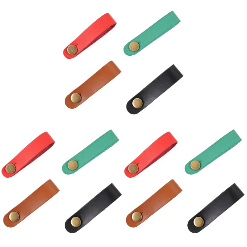 12Pièces Fixations Sangles Guitare Tête Colorées Usage Acoustique 1