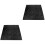 2Pièces Plaid Extérieur Noir Pour Voyage 5